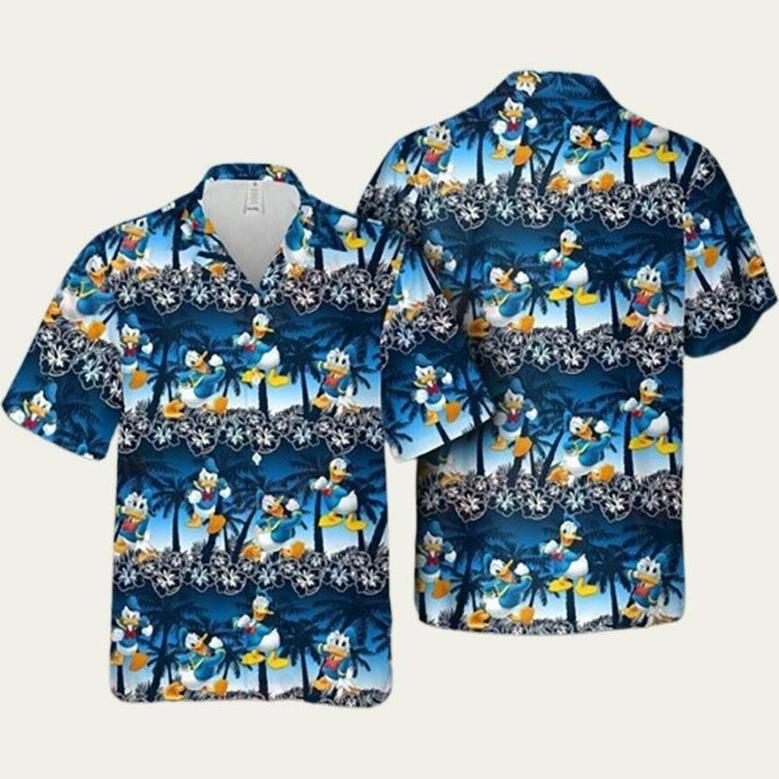 Donald Duck Hawaiian Shirt