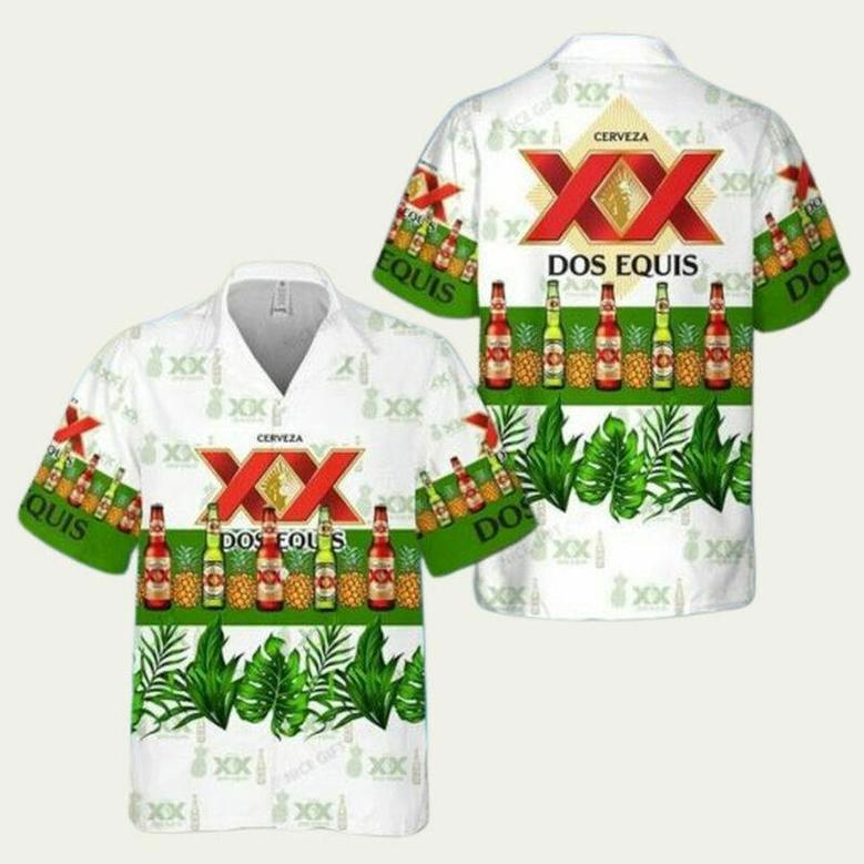 Dos Equis Xx Beer Hawaiian Shirt