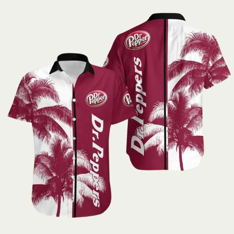 Dr Pepper 3 Hawaiian Shirt