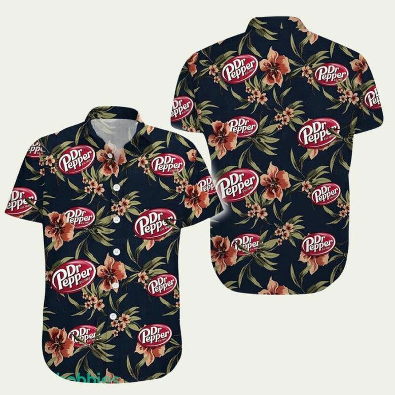 Dr Pepper Tropical Shirt Dr Pepper Gift Hawaiian Shirt