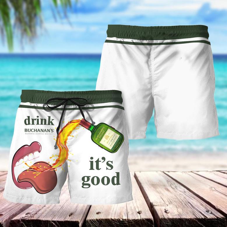 Drink Buchanan's It's Good Swim Trunks