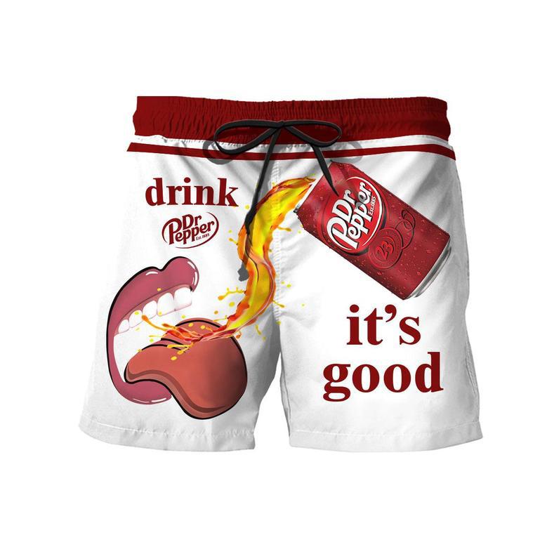 Drink Dr Pepper It's Good Swim Trunks