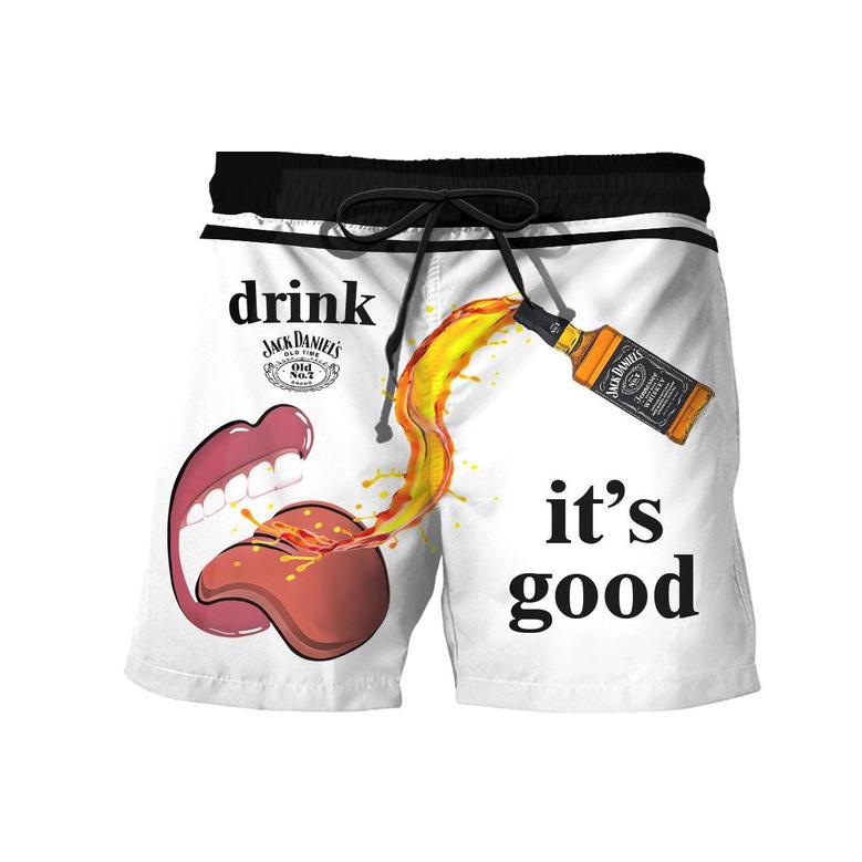 Drink Jack Daniel's It's Good Swim Trunks