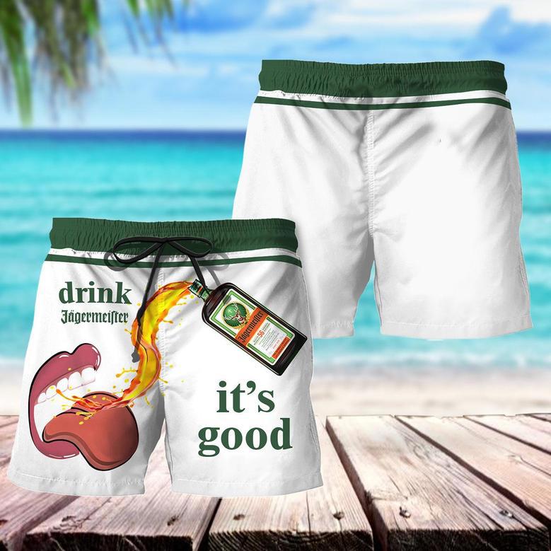 Drink Jagermeister It's Good Swim Trunks