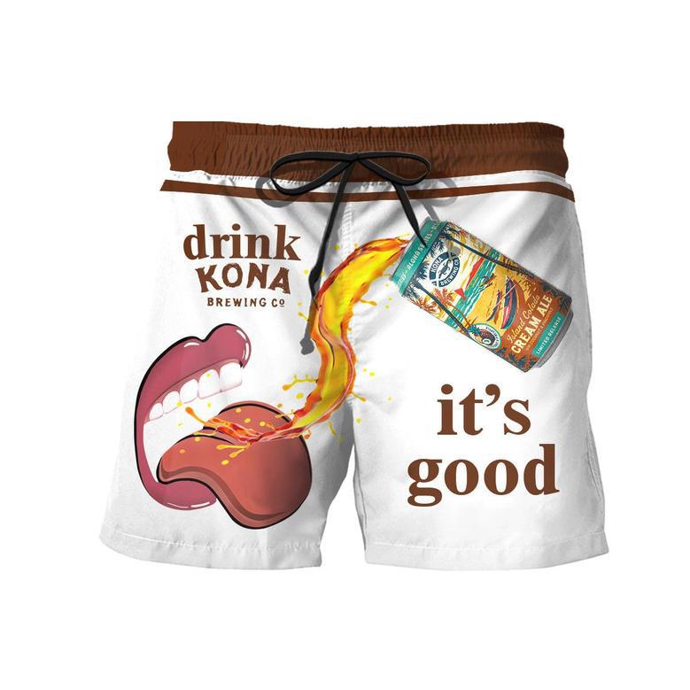 Drink Kona Brewing It's Good Swim Trunks