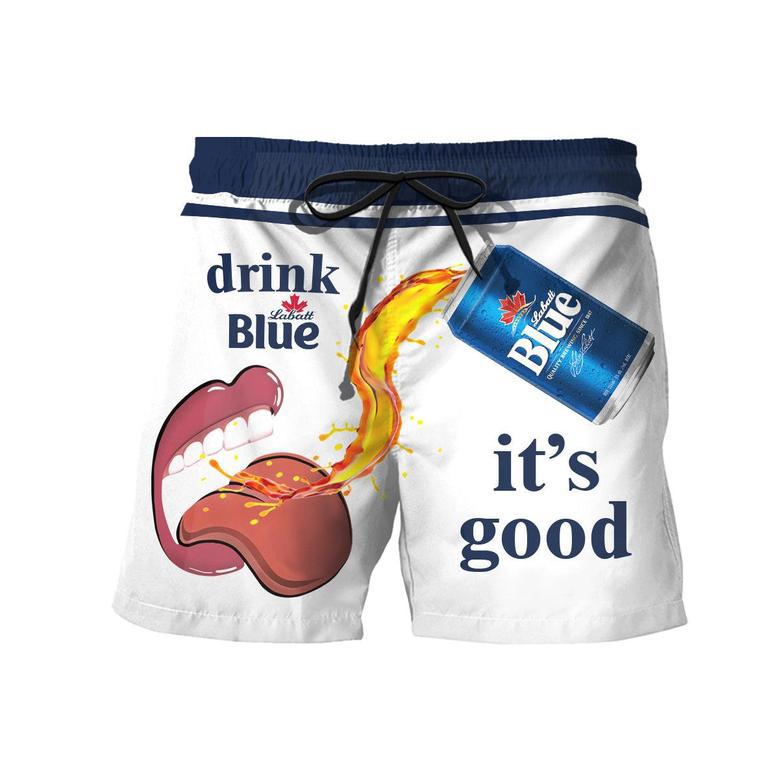 Drink Labatt Blue It's Good Swim Trunks