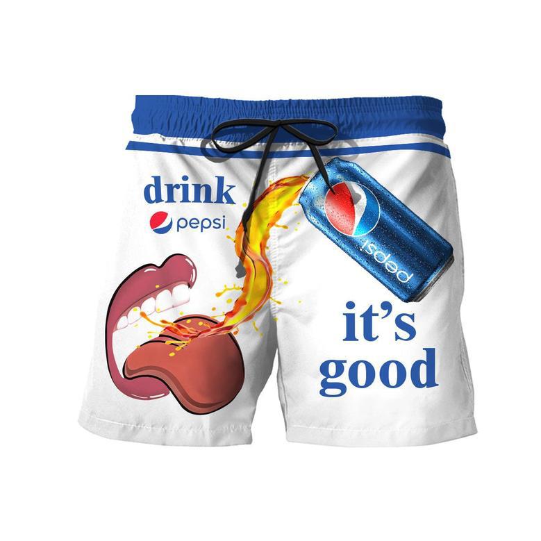 Drink Pepsi It's Good Swim Trunks