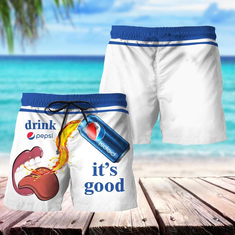 Drink Pepsi It's Good Swim Trunks