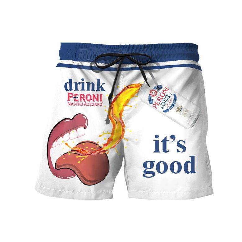 Drink Peroni Nastro Azzurro It's Good Swim Trunks