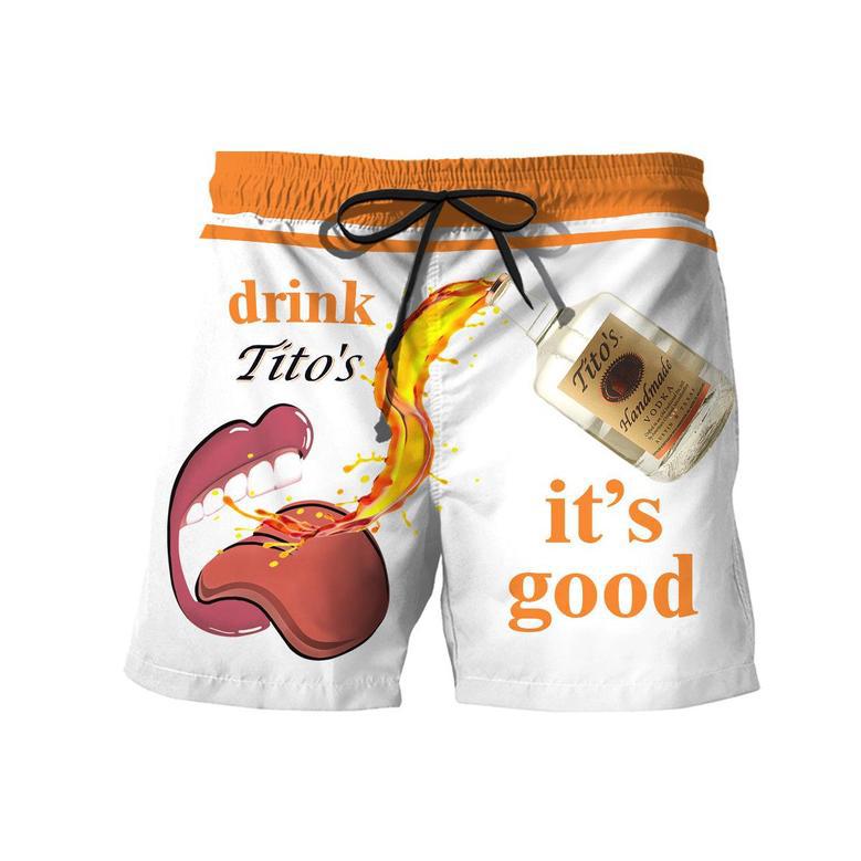 Drink Tito's It's Good Swim Trunks