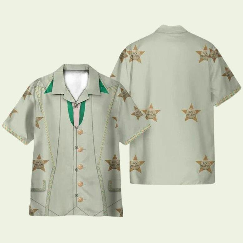 Elton John Star On Hollywood Cosplay Costume Hawaiian Shirt