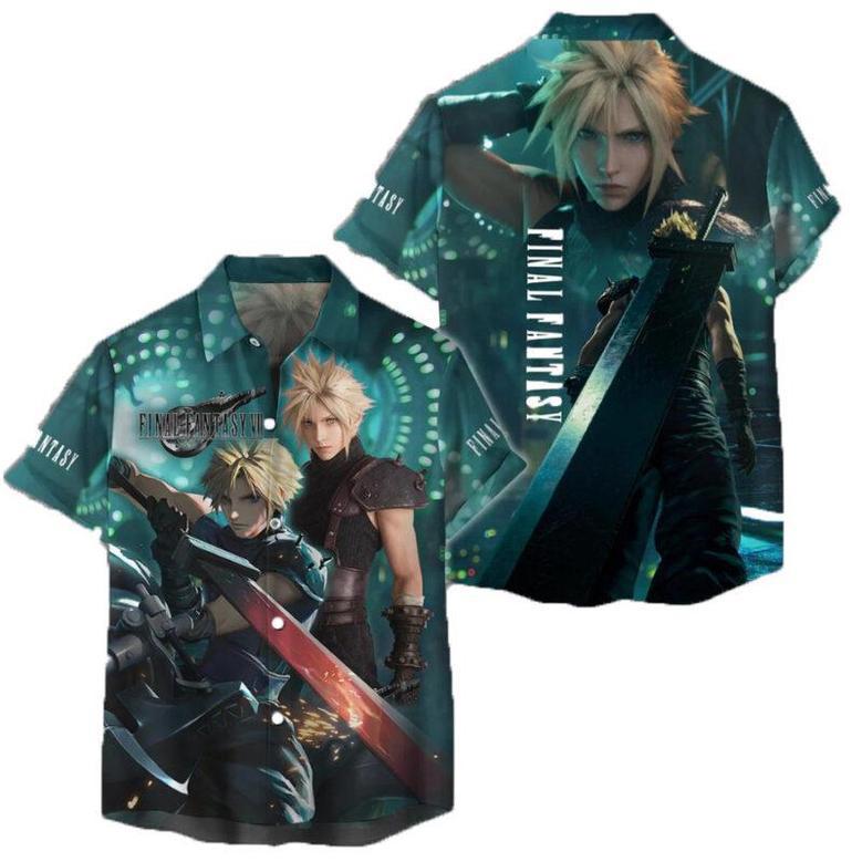 Final Fantasy Vii Remake Hawaiian Shirt