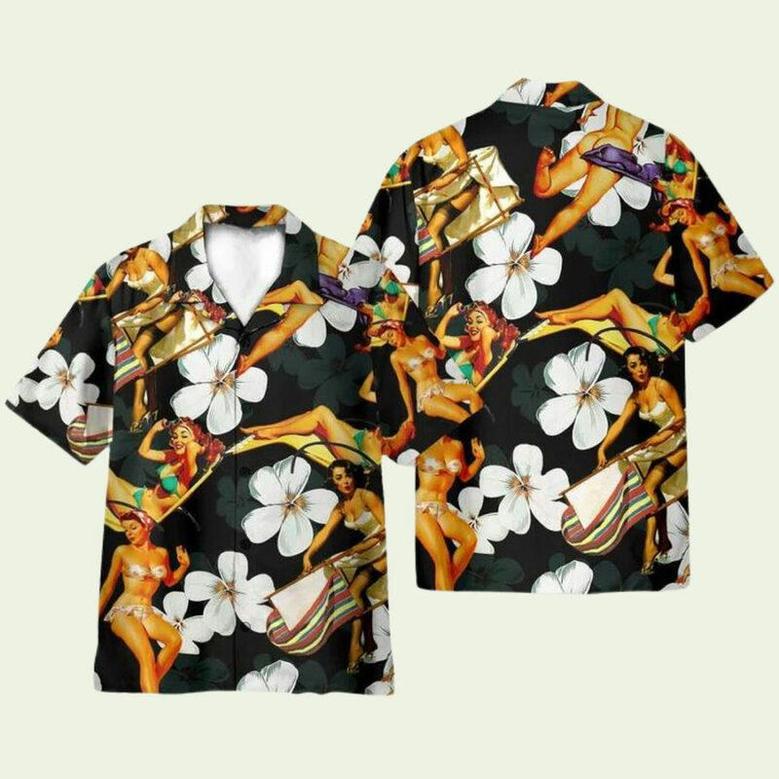 Flower Girls Hawaiian Shirt