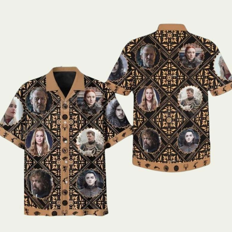 Game Of Thrones Characters Hawaiian Shirt