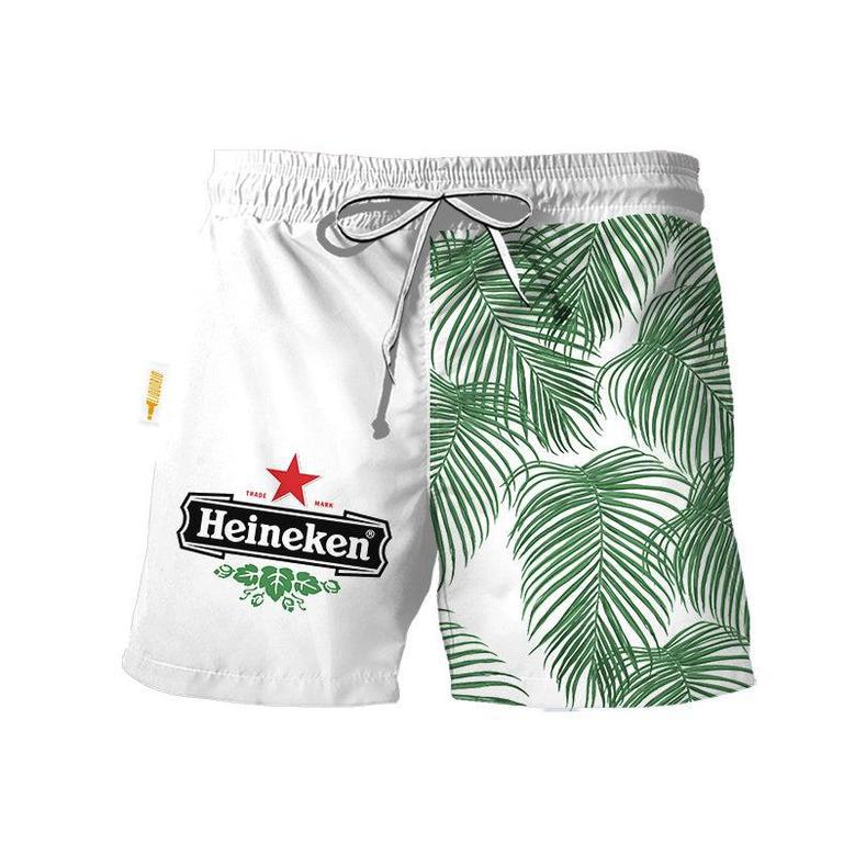 Heineken Tropical Fern Swim Trunks