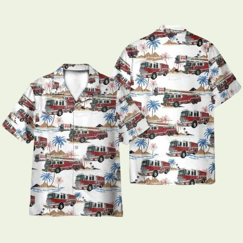 Henrico County Division Of Fire Hawaiian Shirt