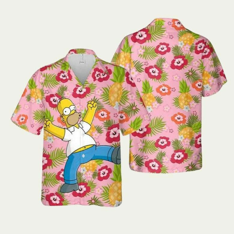 Homer Simpson Hawaiian Shirt