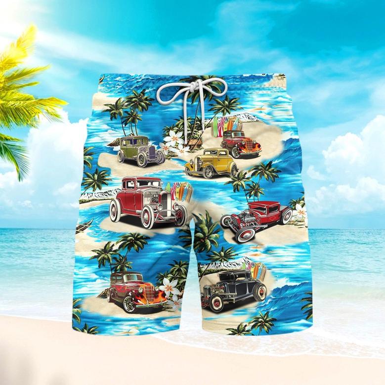 Hot Rod Beach Shorts For Men