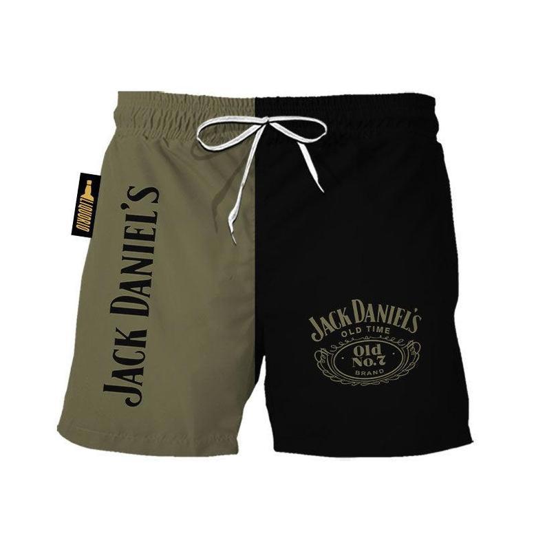 Jack Daniel's Colorful Swim Trunks