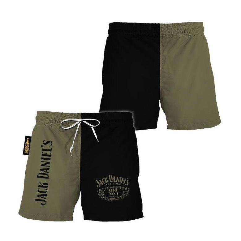 Jack Daniel's Colorful Swim Trunks