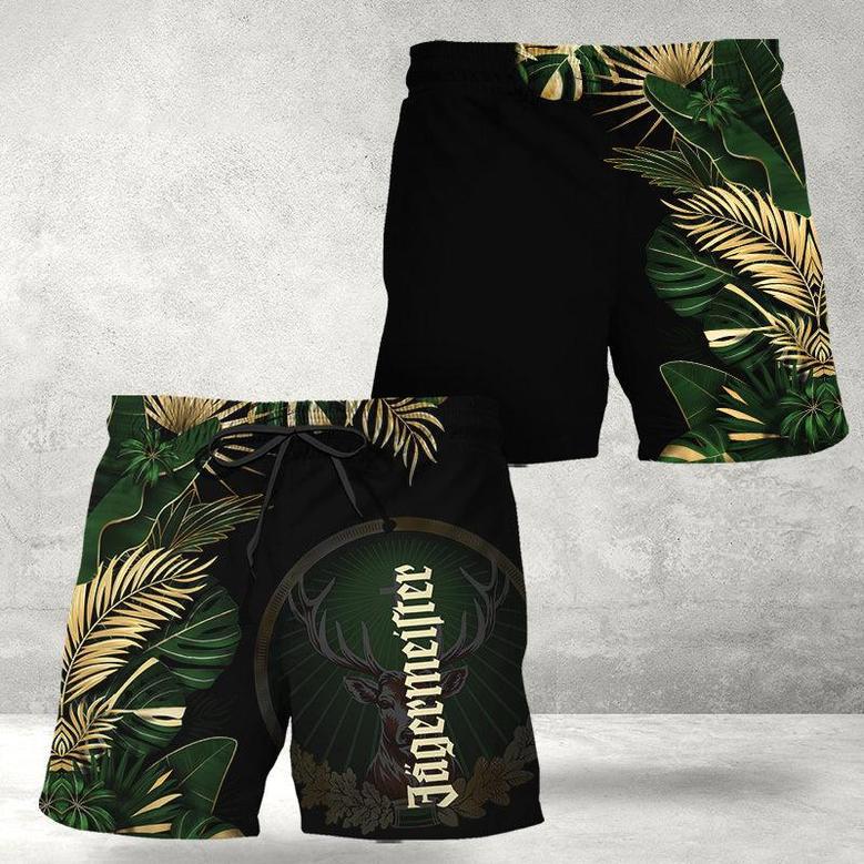 Jagermeister Tropical Kentia Palm Swim Trunks