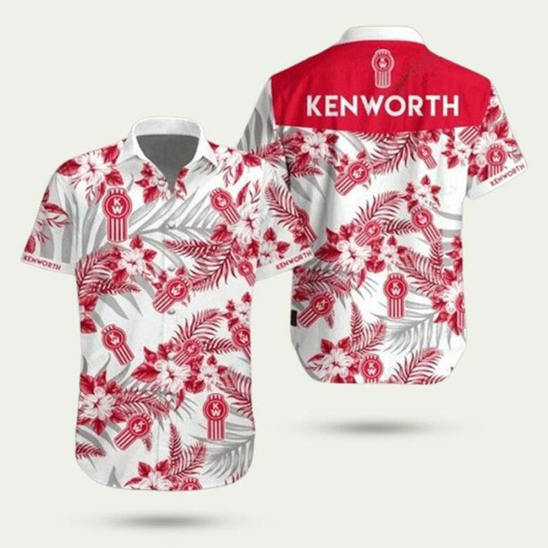 Kenworth Floral Hawaiian Shirt