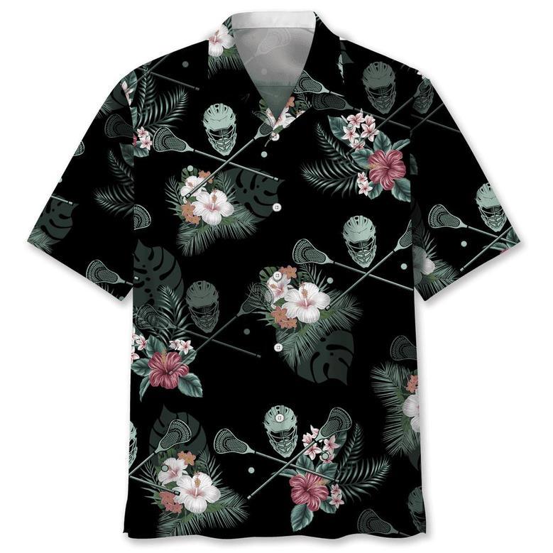 Lacrosse Hawaiian Tropical Hawaiian Shirt Summer Gifts