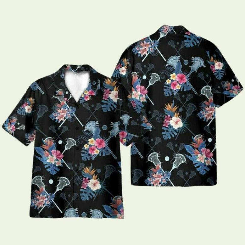 Lacrosse Tropical Hawaiian Shirt