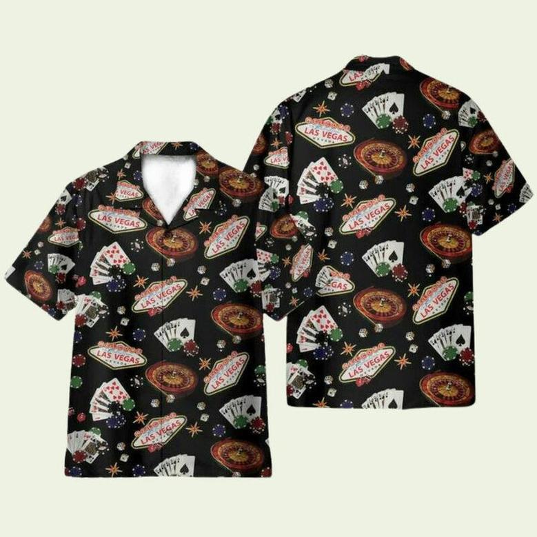 Las Vegas Gambling Hawaiian Shirt