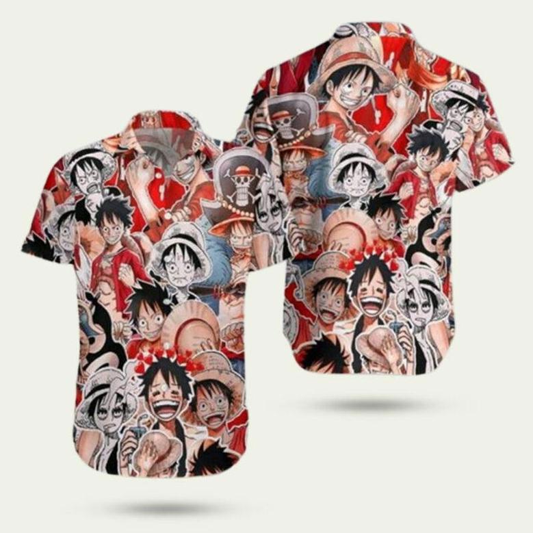 Luffy One Piece Hawaiian Shirt