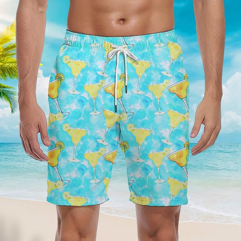 Margarita Cocktail Hello Summer Beach Shorts For Men