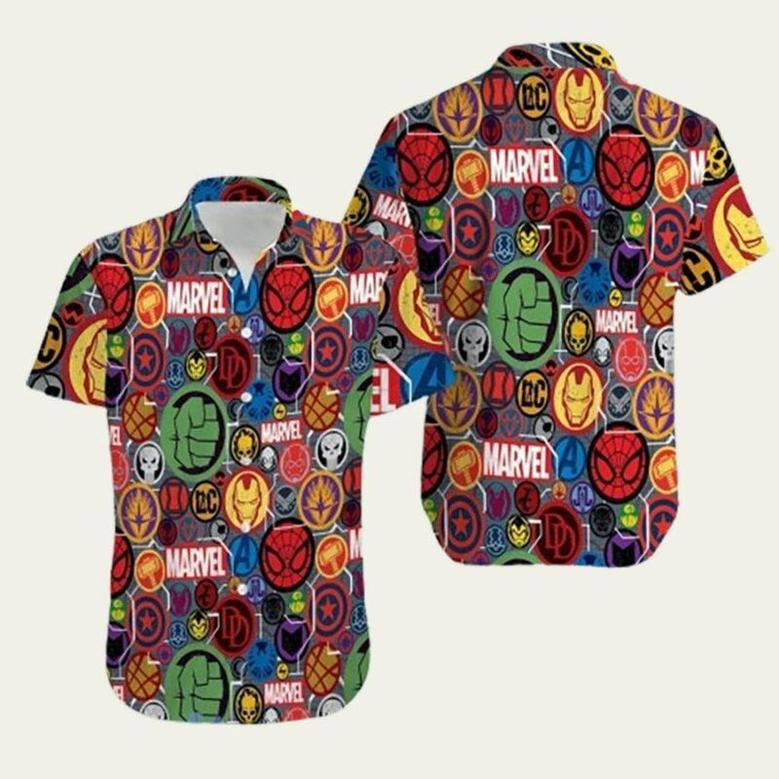 Marvel Avengers Film Character For Marvel Fans Hawaiian Shirt