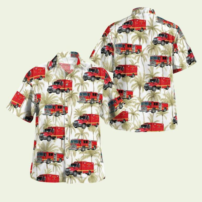 Maryland Riviera Beach Volunteer Fire Company Hawaiian Shirt