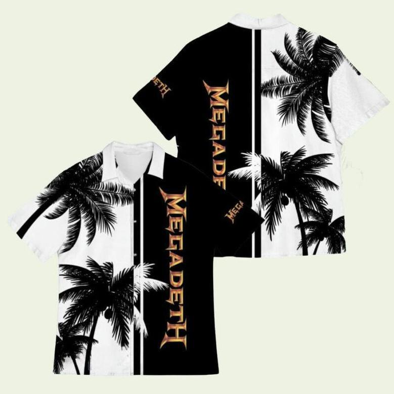 Megadeth Coconut Vintage Hawaiian Shirt