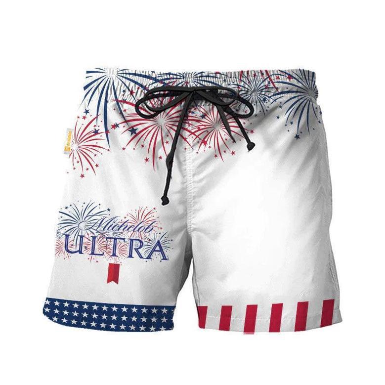 Michelob Ultra American Independence Day Swim Trunks