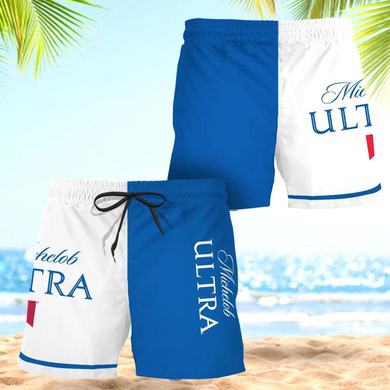 Michelob Ultra Basic Colorful Swim Trunks