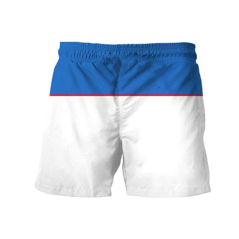 Michelob Ultra Colorful Basic Swim Trunks