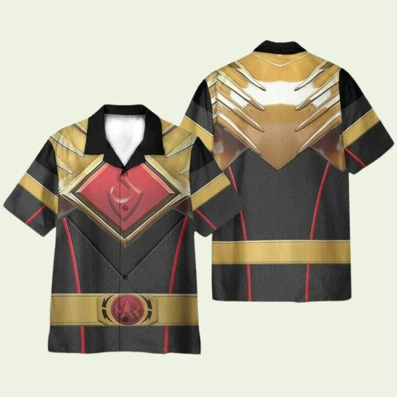 Mighty Morphin Power Rangers Lord Movie Drakkon Evo Iii Cosplay Costume Hawaiian Shirt