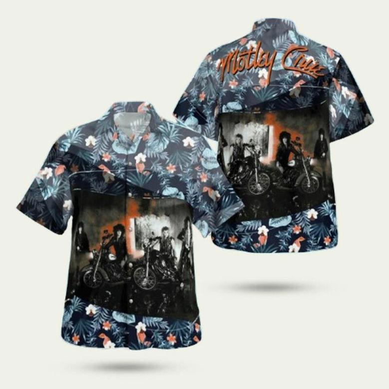 Motley Crue Tropical Hawaiian Shirt