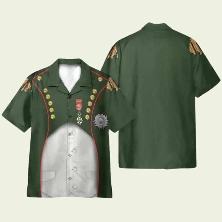 Napoleon Bonaparte Cosplay Costume Hawaiian Shirt