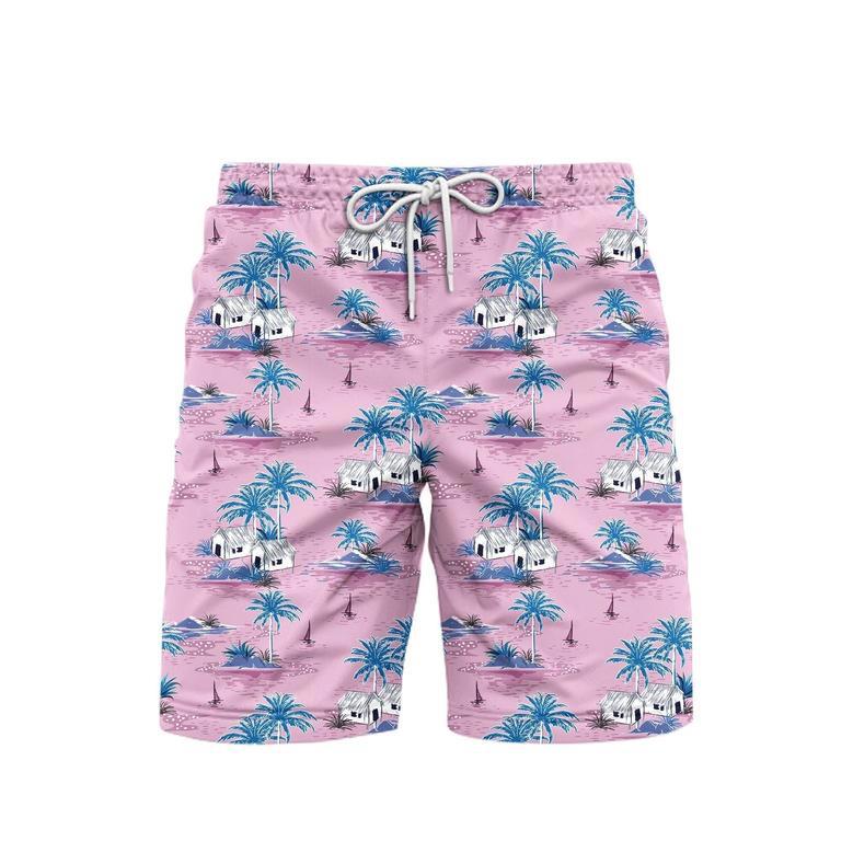 Palm Tree Beach Summer Beach Shorts For Men