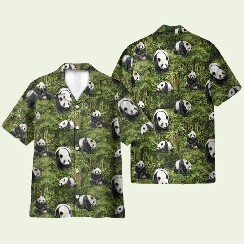 Panda Gift For Animal Lovers Hawaiian Shirt