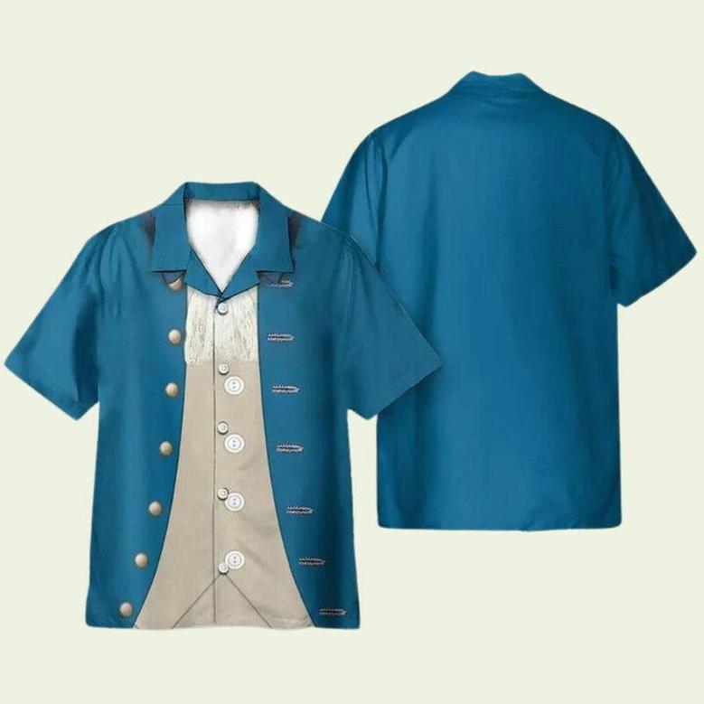 Paul Revere Cosplay Costume Hawaiian Shirt