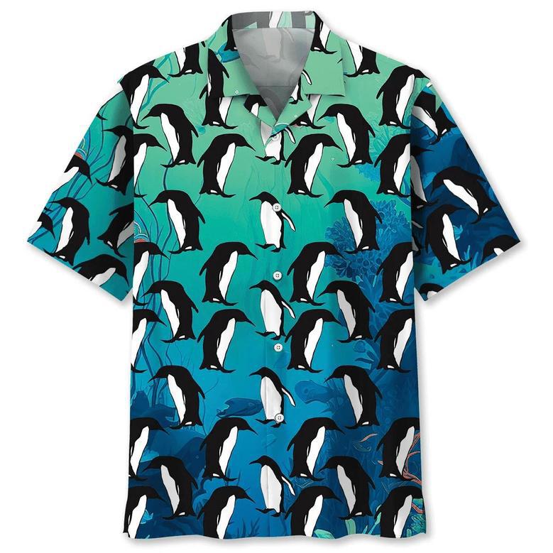 Penguins Ocean Hawaiian Shirt Summer Gifts