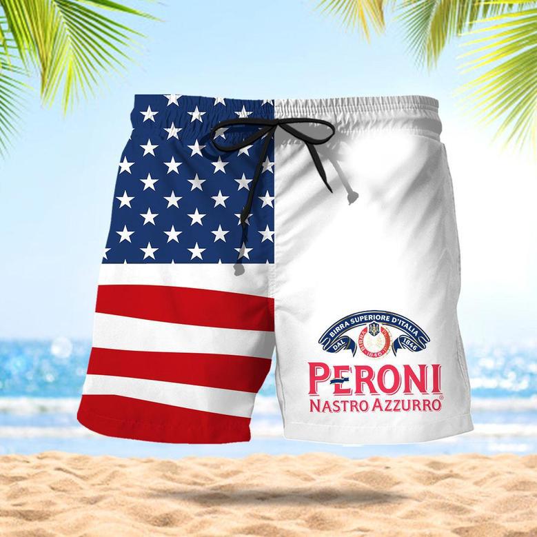 Peroni American Flag Swim Trunks