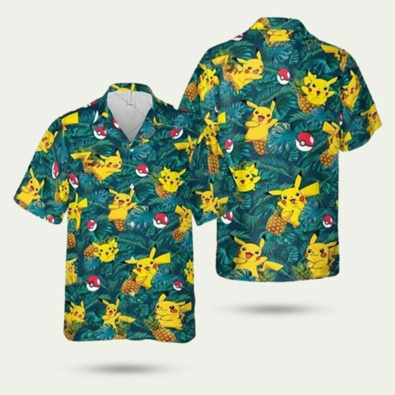 Pokemon Anime Hawaiian Shirt