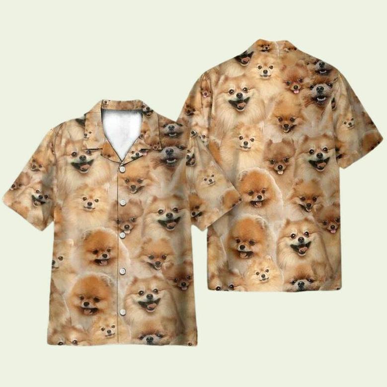 Pomeranian Funny Hawaiian Shirt