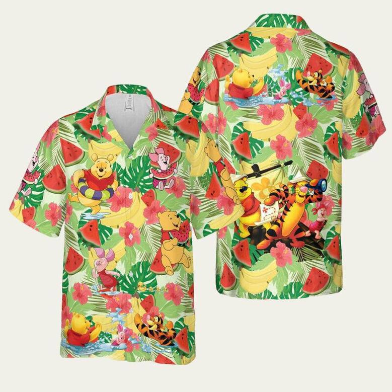 Pooh And Friends Hawaiian Shirt