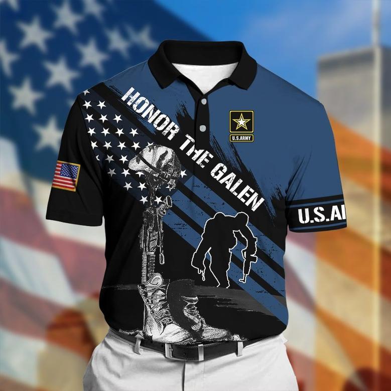 Premium U.S Army Veteran Polo Shirt