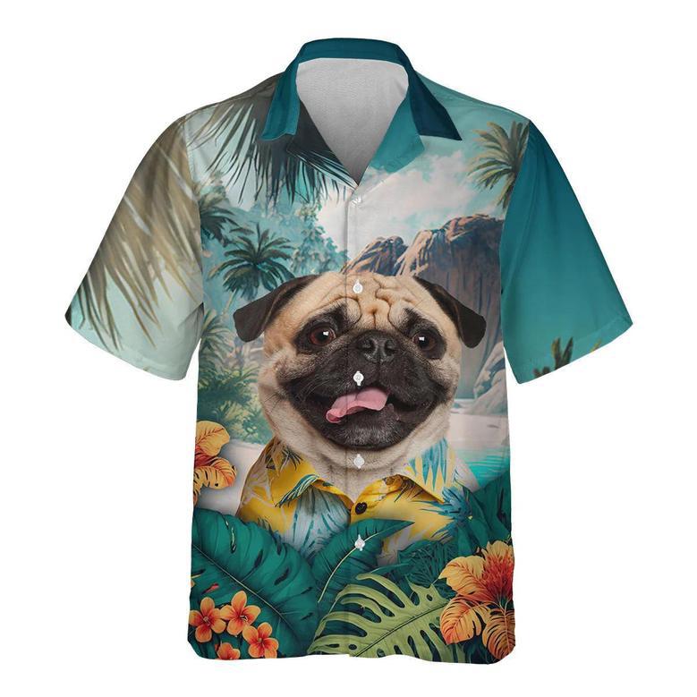 Pug - Tropical Hawaiian Shirt Summer Gifts